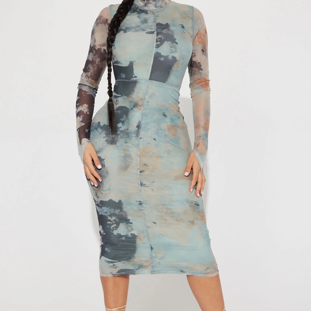 Elegant Multicolor Dress